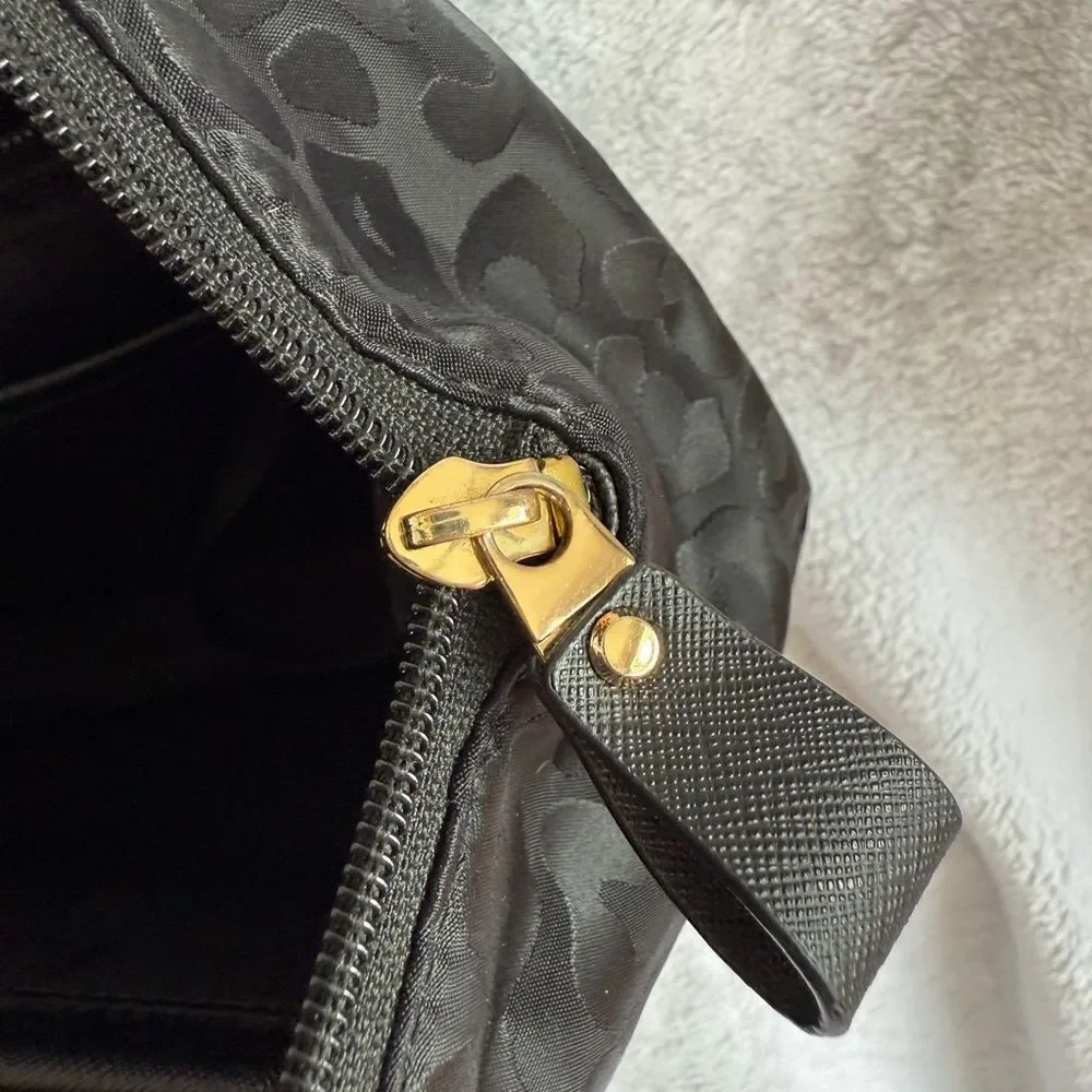 Michael Kors Black Animal Print Tote